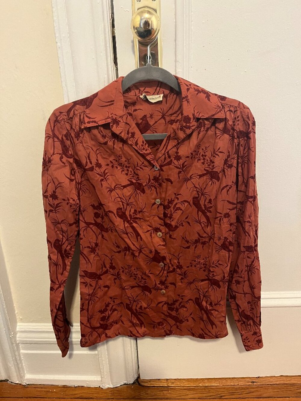 Vintage Alan Austin Cotton Blouse
